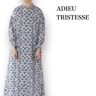 ADIEU TRISTESSE - 【美品】ADIEU TRISTESSE リバティプリントワンピース 花柄 フレア