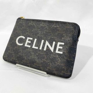 celine - 美品 正規品 セリーヌ CELINE コインケース トリオンフ PVC レザー