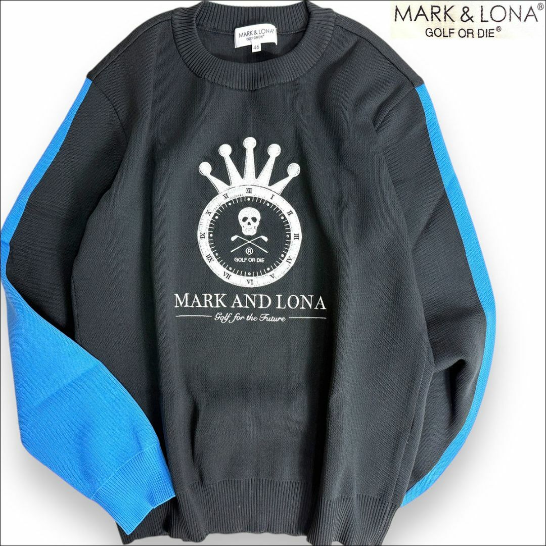MARK&LONA - J6448 美品 マーク&ロナ 23AW スカル柄 ストレッチ MARK&LONA - J6448 美品 マーク&ロナ 23AW スカル柄 ストレッチ