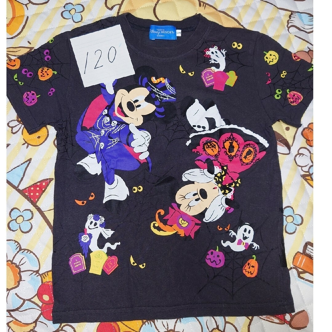 Disney(ディズニー)のディズニーリゾート　Tシャツ　ハロウィン キッズ/ベビー/マタニティのキッズ服女の子用(90cm~)(Tシャツ/カットソー)の商品写真