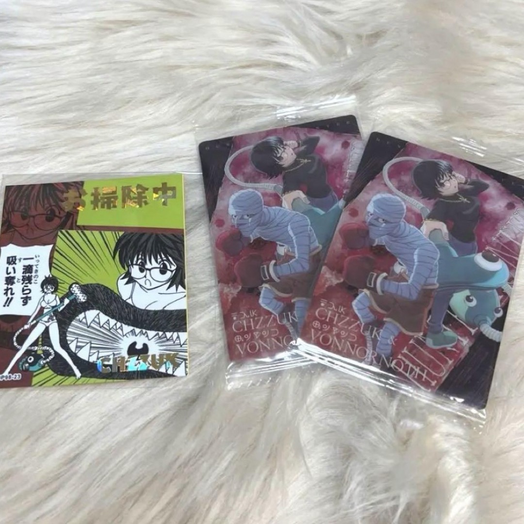 HUNTER × HUNTERアテンションステッカー ウエハースステッカーシズク エンタメ/ホビーのアニメグッズ(その他)の商品写真