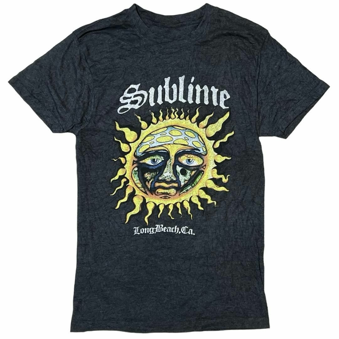 MUSIC TEE(ミュージックティー)のSUBLIME 半袖バンドTシャツ LONG BEACH 太陽 バンT a99 メンズのトップス(Tシャツ/カットソー(半袖/袖なし))の商品写真