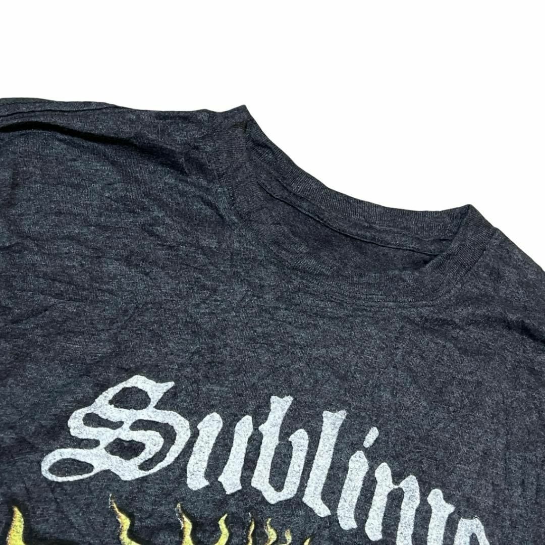 MUSIC TEE(ミュージックティー)のSUBLIME 半袖バンドTシャツ LONG BEACH 太陽 バンT a99 メンズのトップス(Tシャツ/カットソー(半袖/袖なし))の商品写真