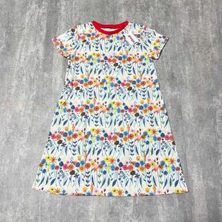 未使用 graniph グラニフ Tシャツワンピース キッズ 花柄 130