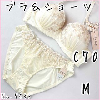 ブラジャーショーツセットC70    No.7435(ブラ&ショーツセット)