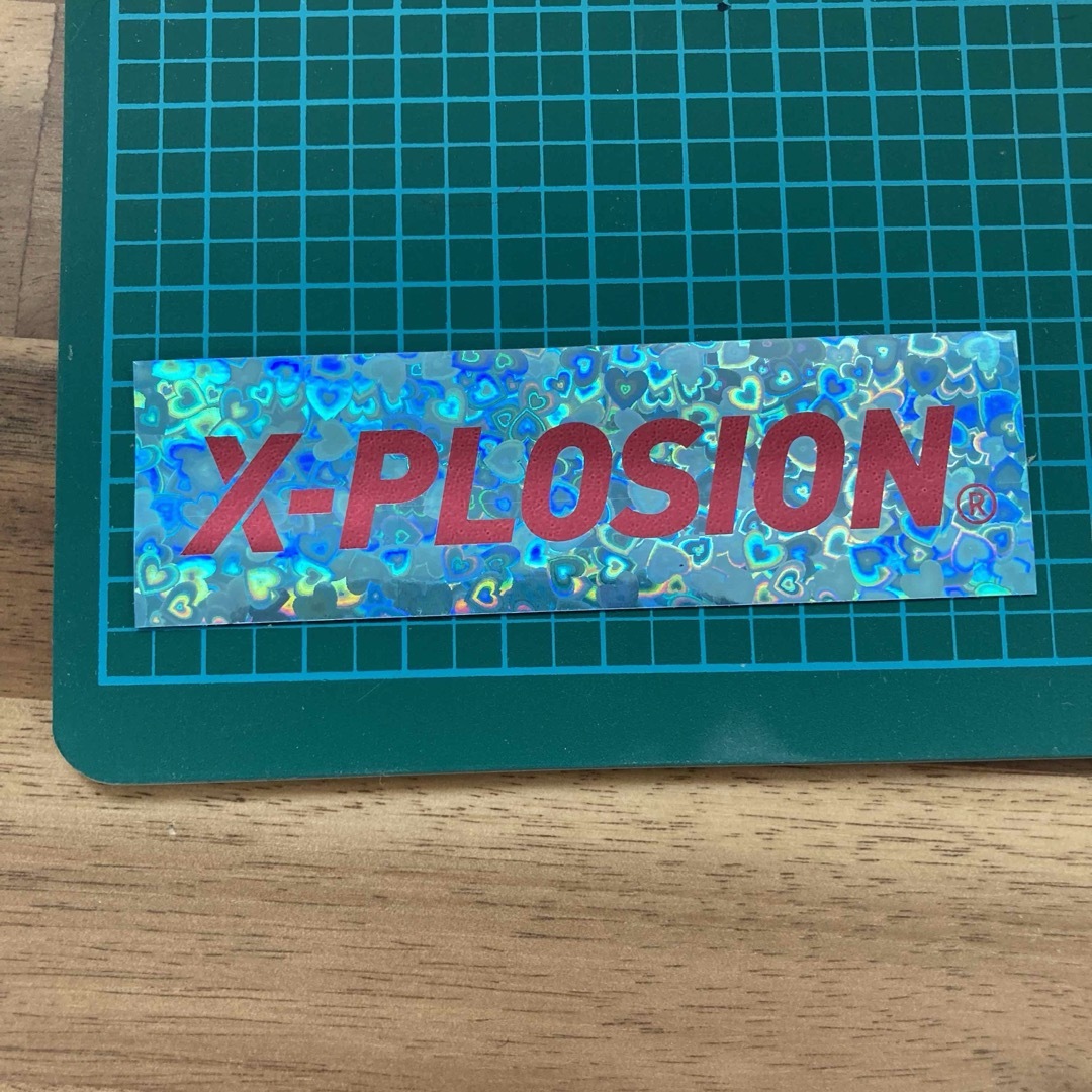 X-PLOSION(エクスプロージョン)の★X-PLOSION エクスプロージョン ステッカー　5枚 ハンドメイドの文具/ステーショナリー(しおり/ステッカー)の商品写真