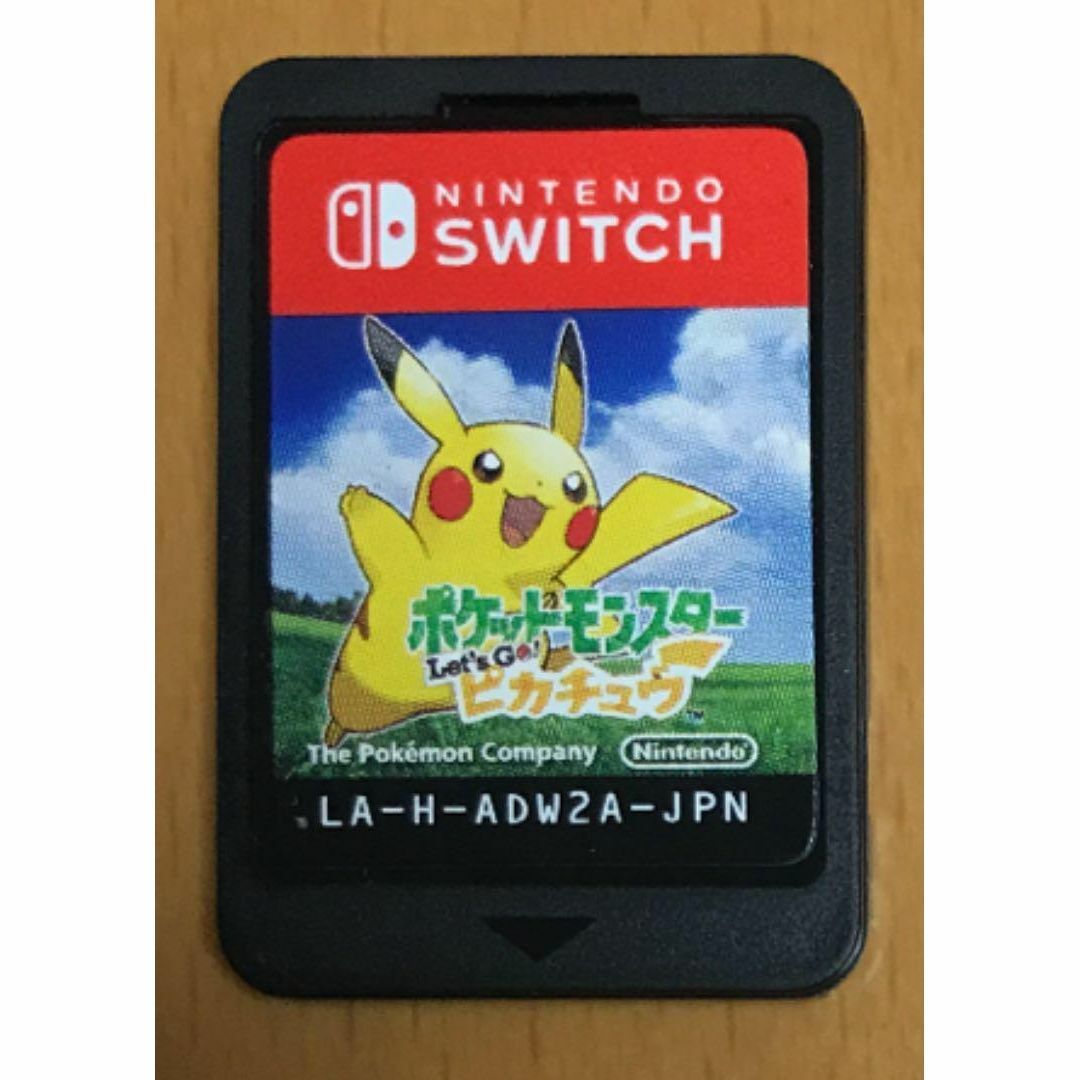 Nintendo Switch(ニンテンドースイッチ)のポケットモンスターLet'sGo! レッツゴーピカチュウ ニンテンドースイッチC エンタメ/ホビーのゲームソフト/ゲーム機本体(家庭用ゲームソフト)の商品写真