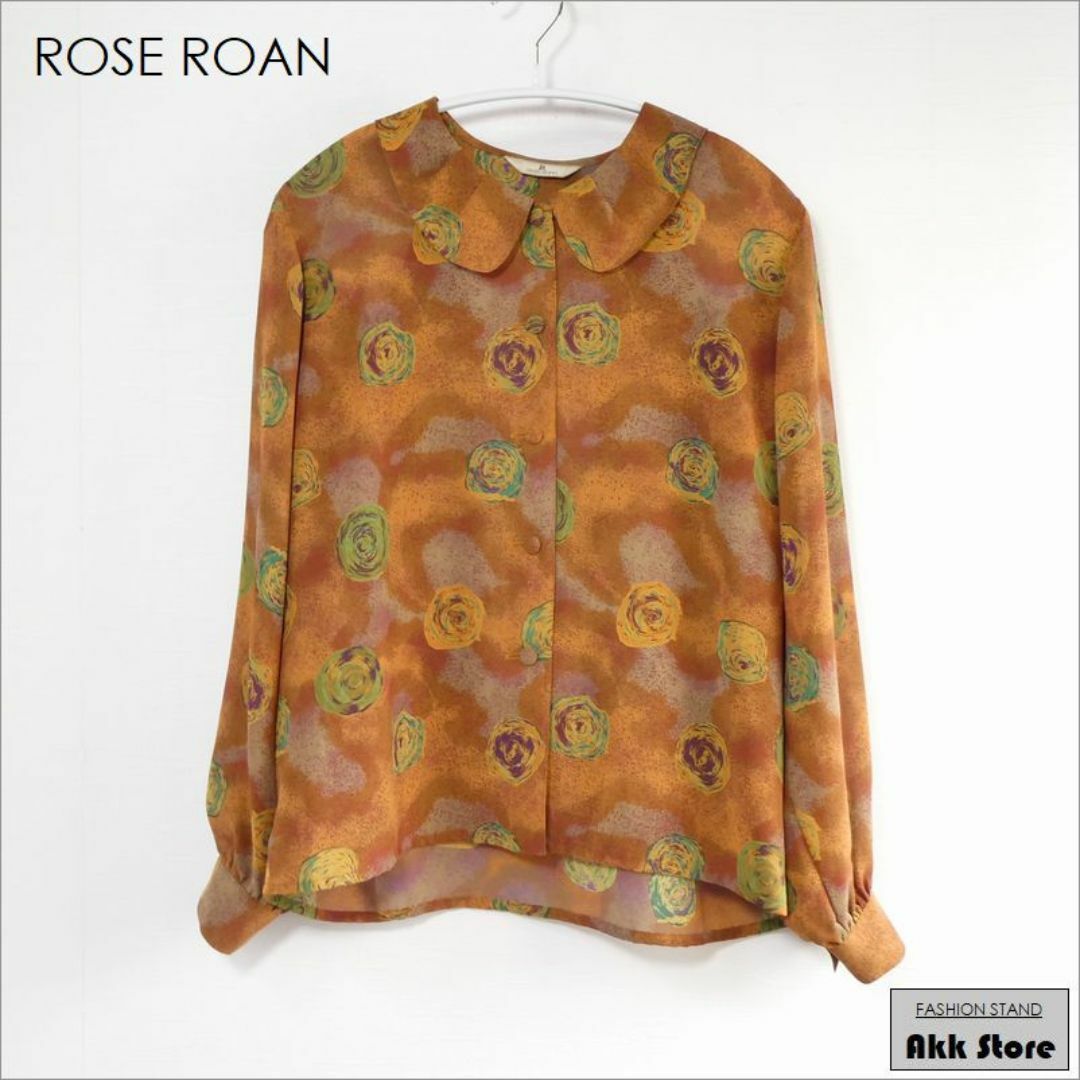 ROSE ROAN レディース トップス 長袖 ブラウス 丸襟 レディースのトップス(シャツ/ブラウス(長袖/七分))の商品写真