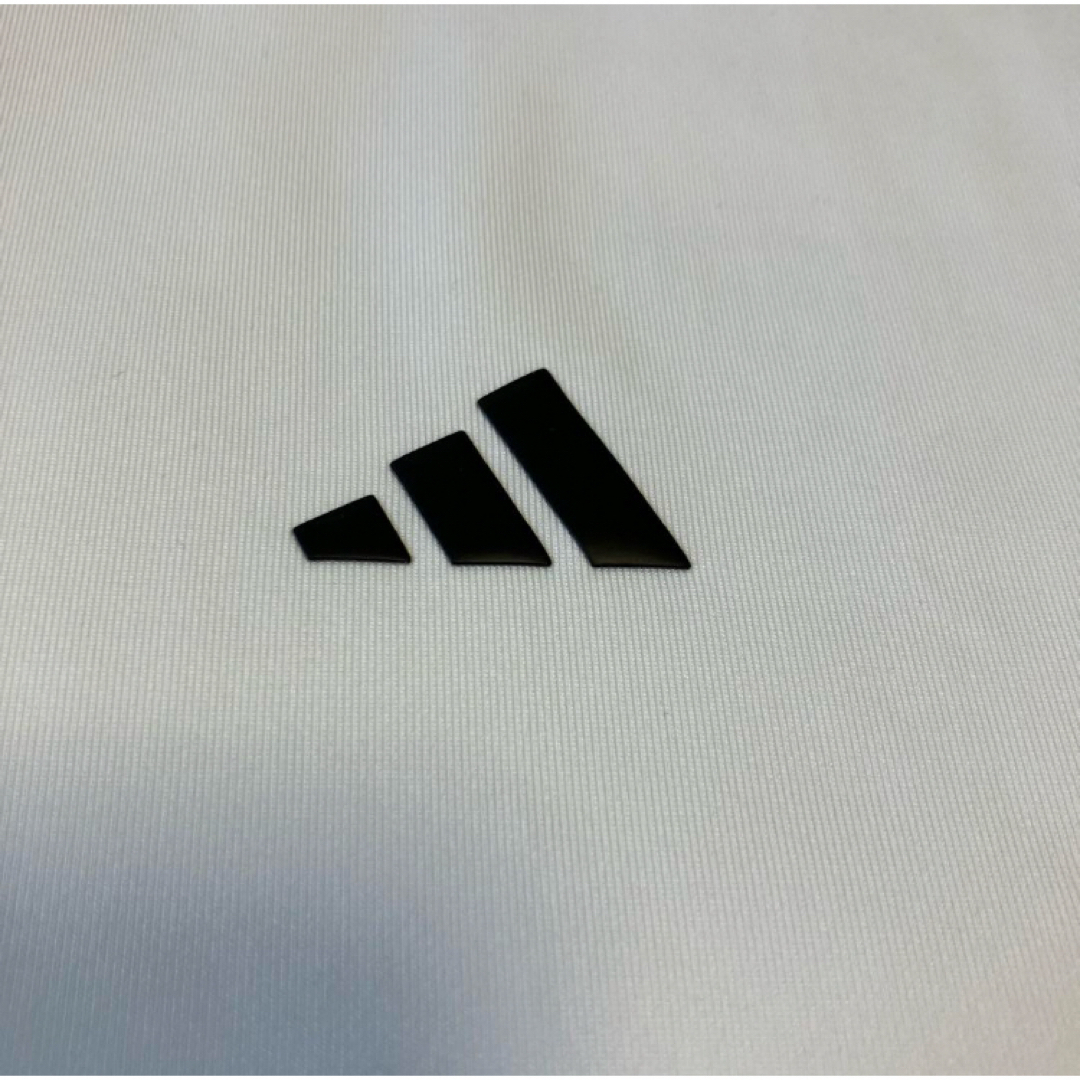 adidas(アディダス)の送料無料 新品 adidas 3 ストライプス ゴルフ 長袖 ポロシャツ 2XL スポーツ/アウトドアのゴルフ(ウエア)の商品写真