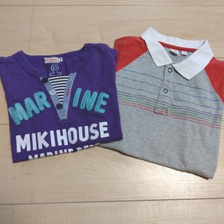 ミキハウス(mikihouse)のMIKI HOUSE UNIQLO １３０cm 半袖(Tシャツ/カットソー)