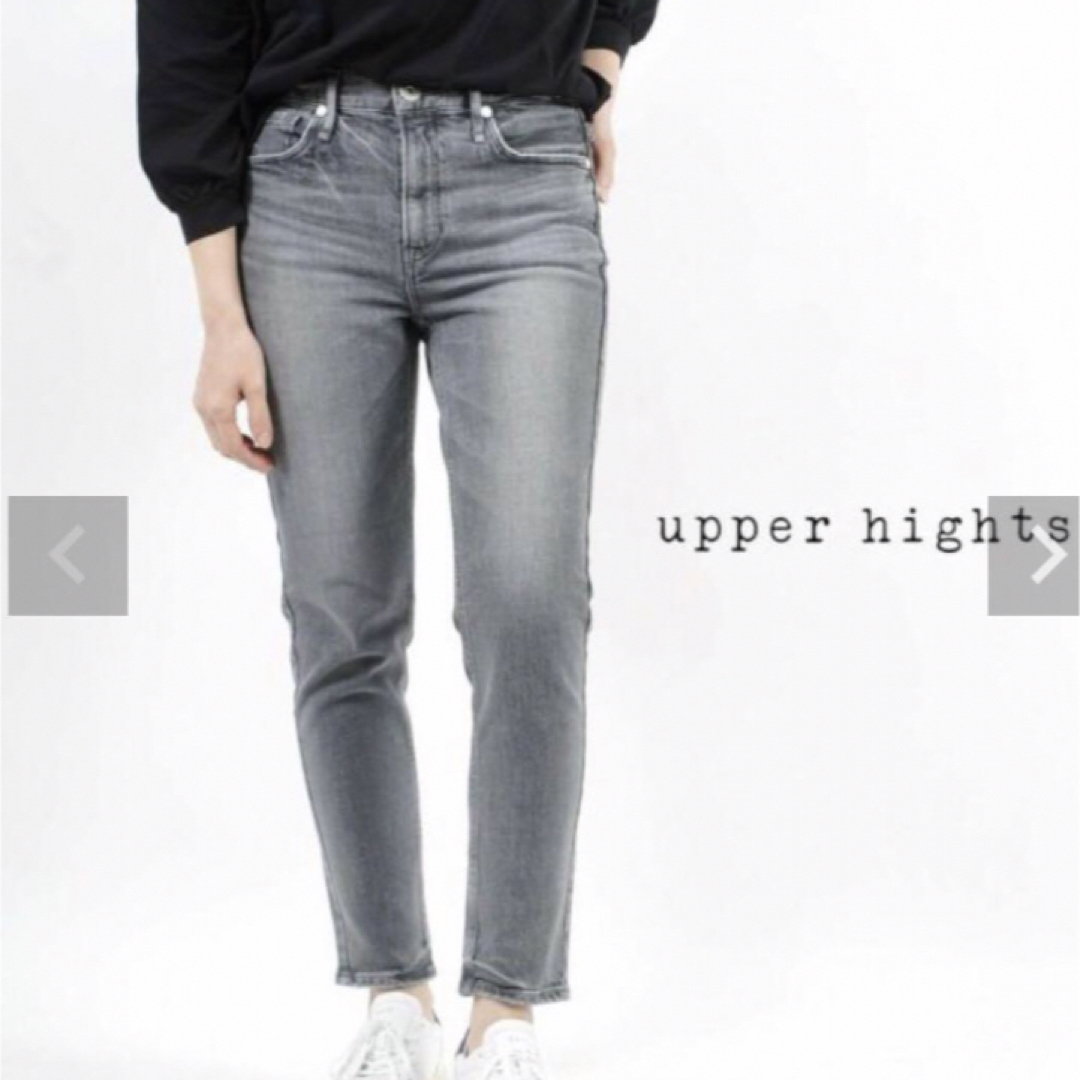 upper hights(アッパーハイツ)のupper hights  THE STELLA Ⅱ  PLATINUM/25 レディースのパンツ(デニム/ジーンズ)の商品写真