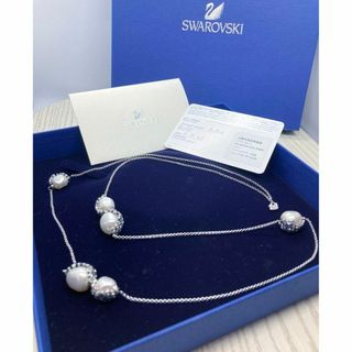 SWAROVSKI - 稀少✨美品✨　スワロフスキー　swarovski ロング　ネックレス　正規品