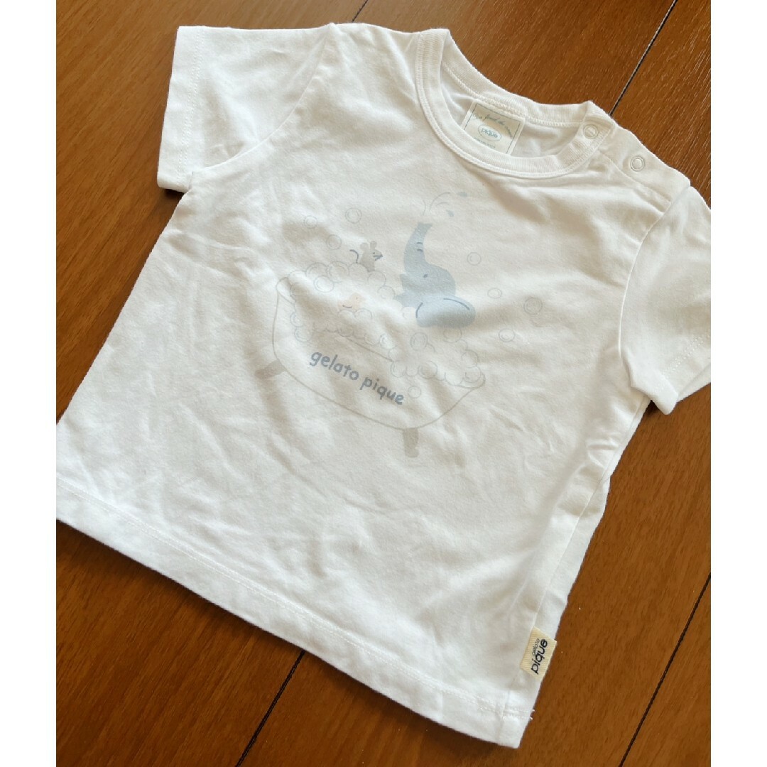 gelato pique(ジェラートピケ)の【ジェラートピケ】親子でお揃い♡　アニマルバスタイムワンポイントTシャツ　セット レディースのトップス(Tシャツ(半袖/袖なし))の商品写真