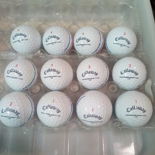 キャロウェイゴルフ(Callaway Golf)のロストボール  CHROME  SOFT  LS 最新 12球(その他)