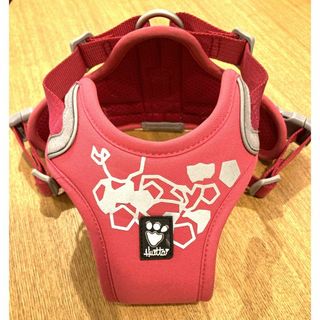 【Hurtta】ウォーリアハーネス　45-60cm：ホットコーラル【送料無料】(犬)