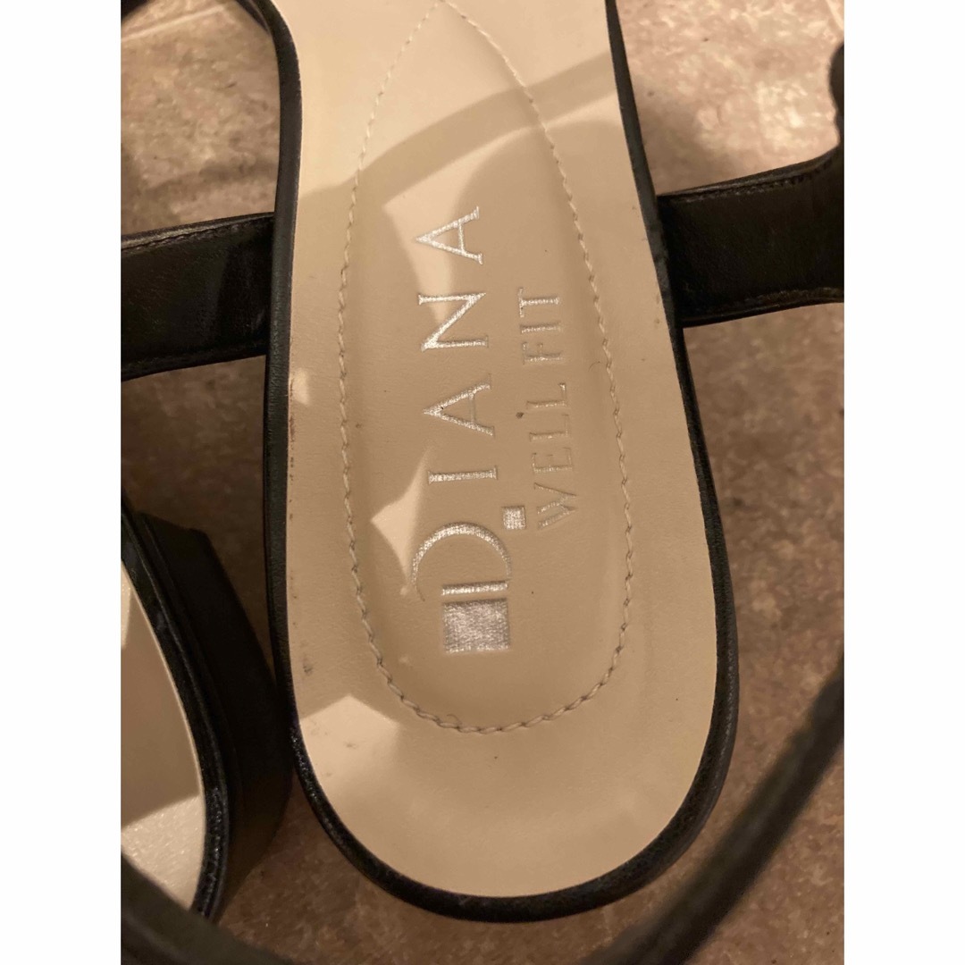 DIANA(ダイアナ)のダイアナ　サンダル　花柄　刺繍 レディースの靴/シューズ(サンダル)の商品写真
