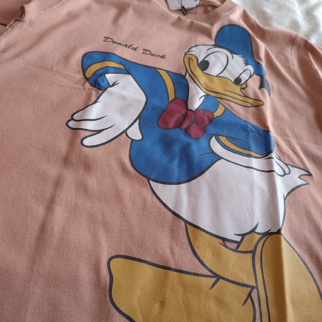 Disney(ディズニー)の新品 未使用 ディズニー ドナルド 半袖 Tシャツ メンズ レディース M メンズのトップス(Tシャツ/カットソー(半袖/袖なし))の商品写真