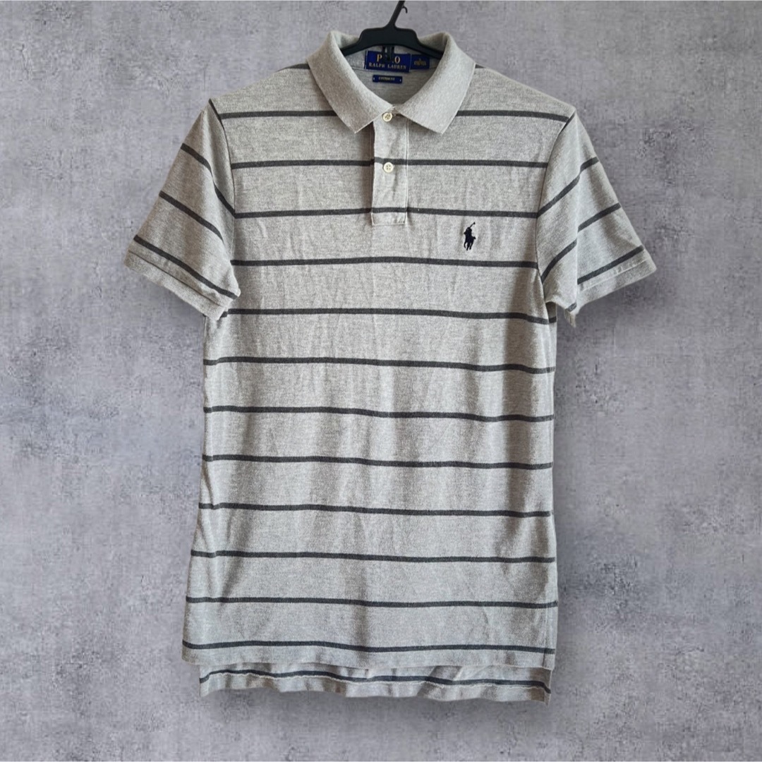 POLO RALPH LAUREN(ポロラルフローレン)のラルフローレン 半袖 ポロシャツ グレー Polo Ralph Lauren メンズのトップス(ポロシャツ)の商品写真