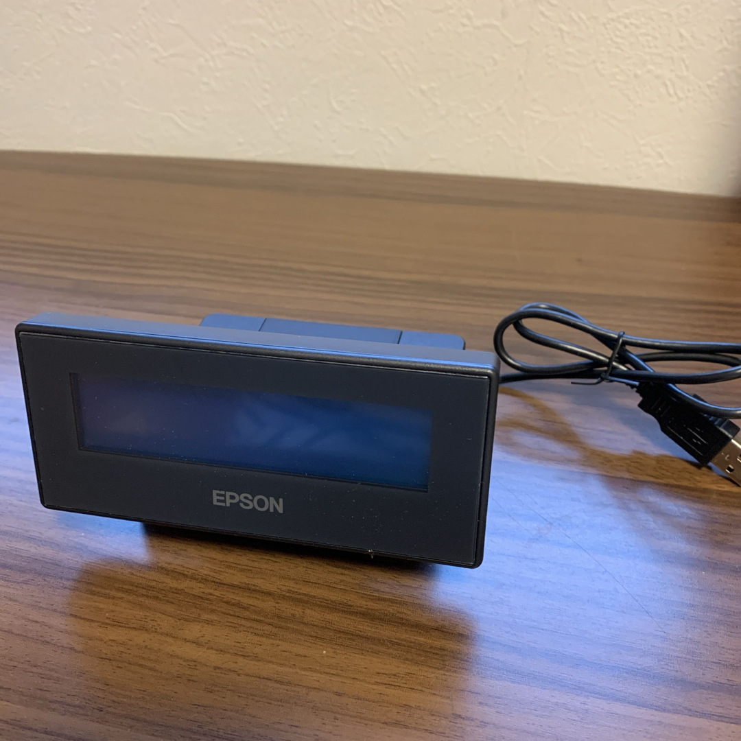 EPSON(エプソン)のEPSONセット(レジプリンターとカスタマーディスプレイ) インテリア/住まい/日用品のオフィス用品(店舗用品)の商品写真