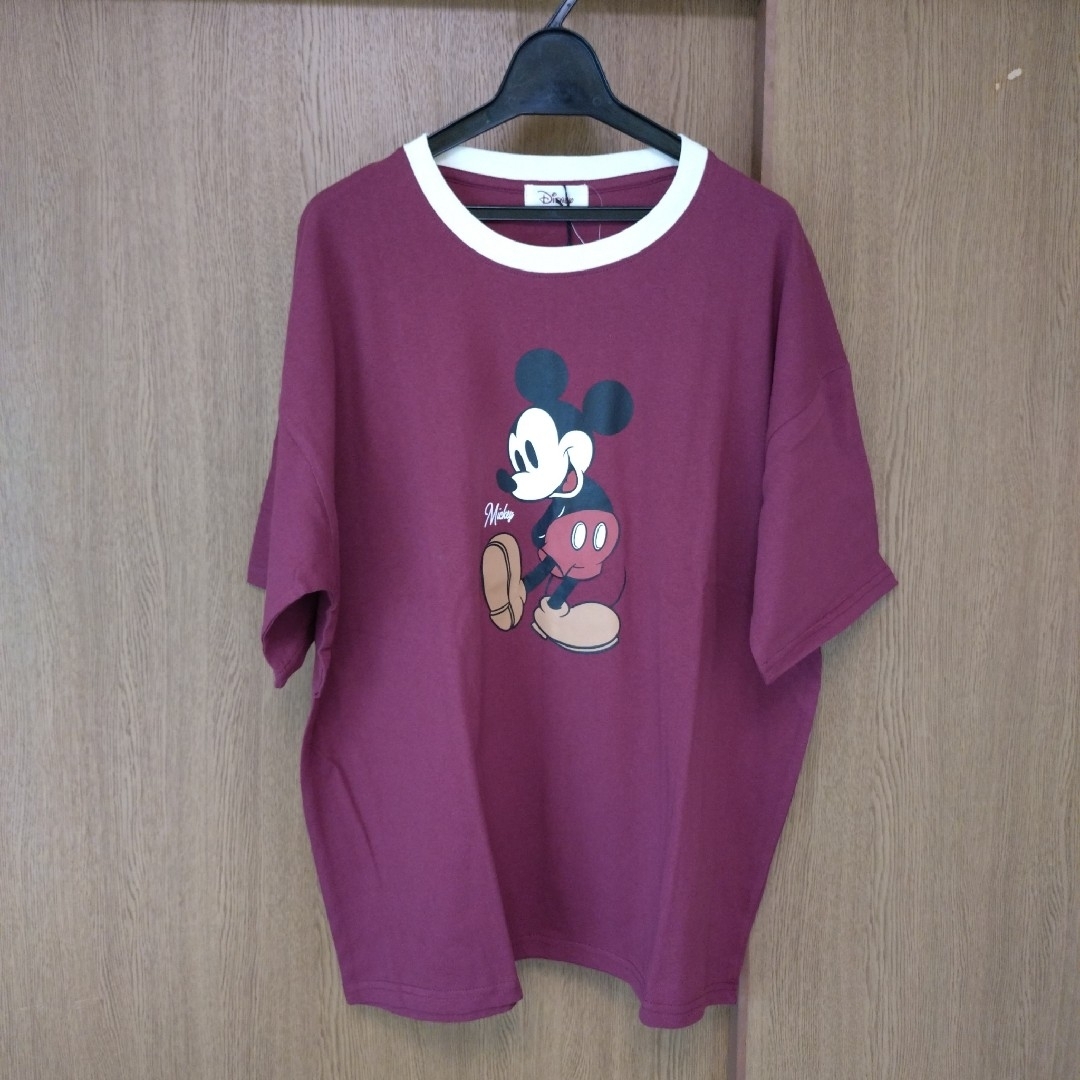 Disney(ディズニー)の新品 未使用 ディズニー ミッキー 半袖 Tシャツ メンズ レディース M メンズのトップス(Tシャツ/カットソー(半袖/袖なし))の商品写真