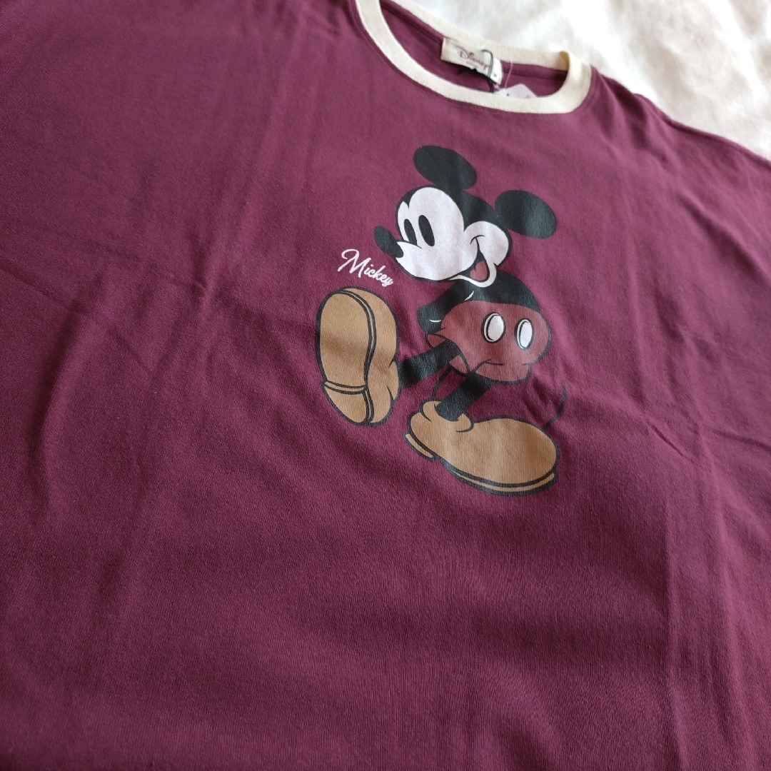 Disney(ディズニー)の新品 未使用 ディズニー ミッキー 半袖 Tシャツ メンズ レディース M メンズのトップス(Tシャツ/カットソー(半袖/袖なし))の商品写真