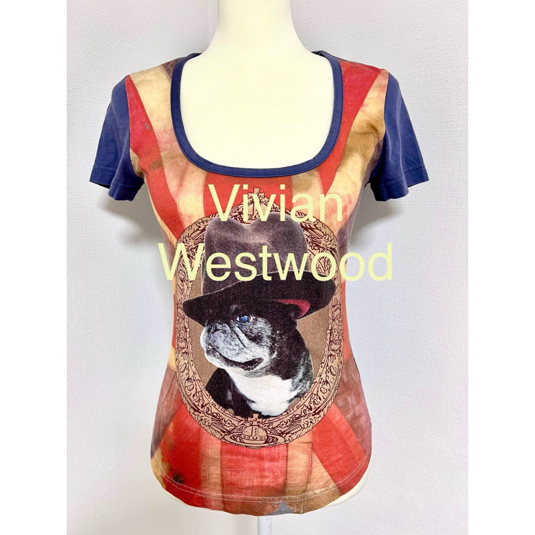 Vivienne Westwood(ヴィヴィアンウエストウッド)のヴィヴィアンウエストウッド 半袖Tシャツ レディースのトップス(Tシャツ(半袖/袖なし))の商品写真