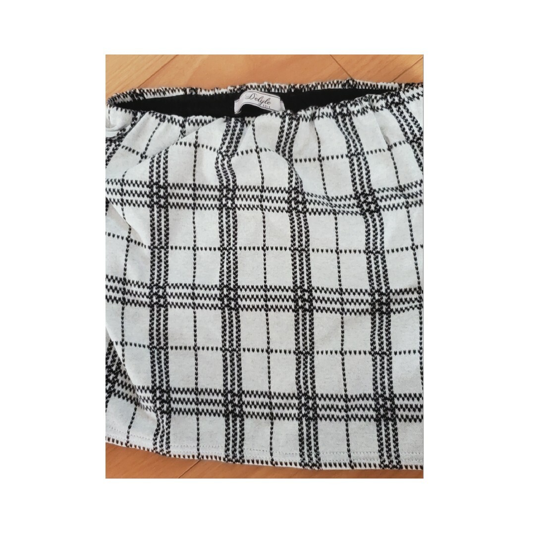 Delyle NOIR(デイライルノアール)の美品♡Delyle NOIR♡めっちゃ可愛いミニスカ&ニットセット レディースのスカート(ミニスカート)の商品写真