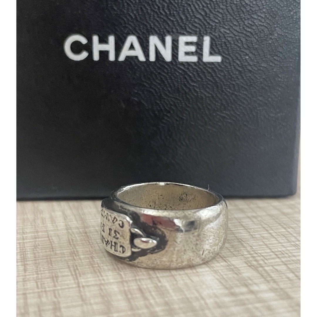 CHANEL(シャネル)の【CHANEL】アンティーク指輪　約9号小さめ　ジュエリークロスのおまけ付き！ レディースのアクセサリー(リング(指輪))の商品写真