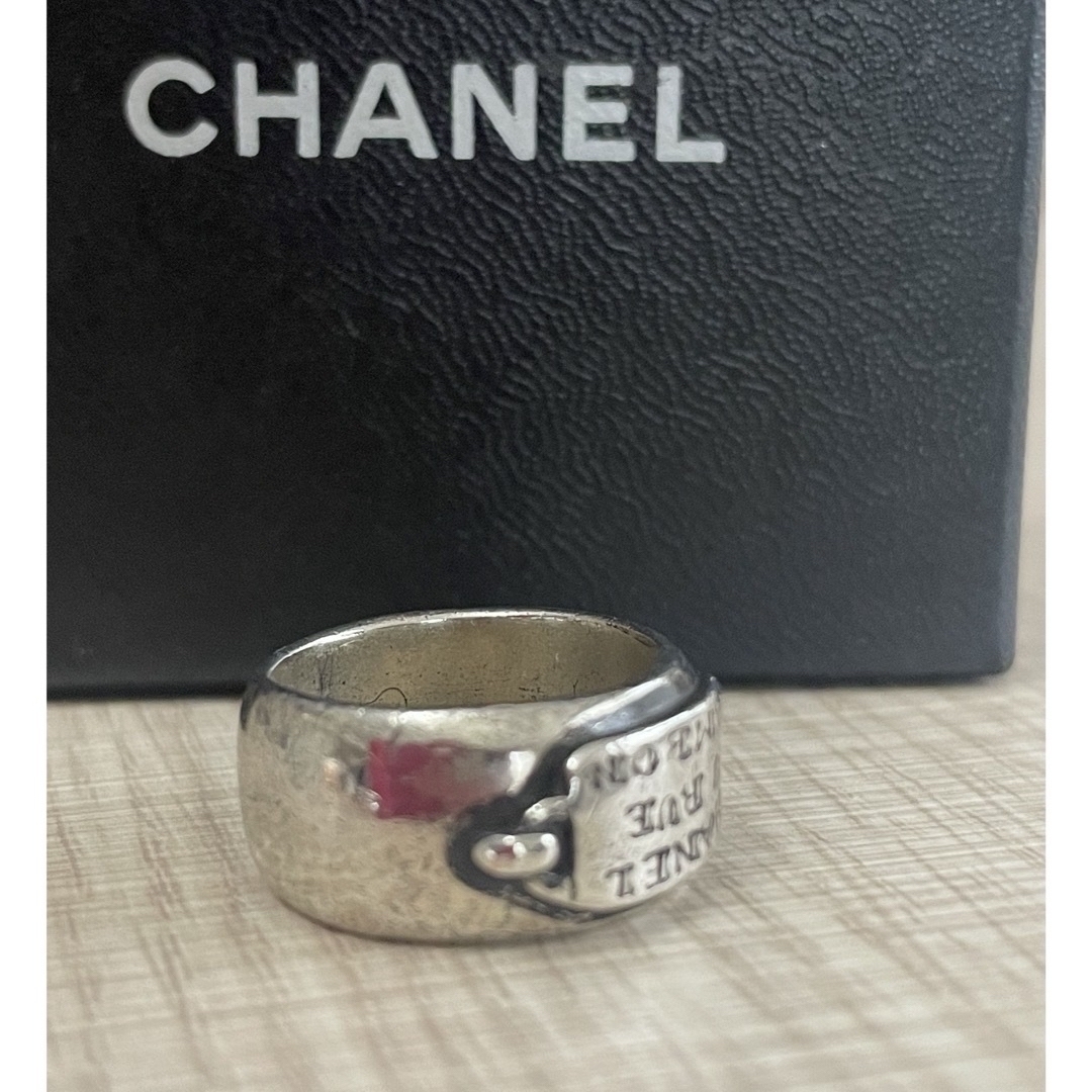 CHANEL(シャネル)の【CHANEL】アンティーク指輪　約9号小さめ　ジュエリークロスのおまけ付き！ レディースのアクセサリー(リング(指輪))の商品写真