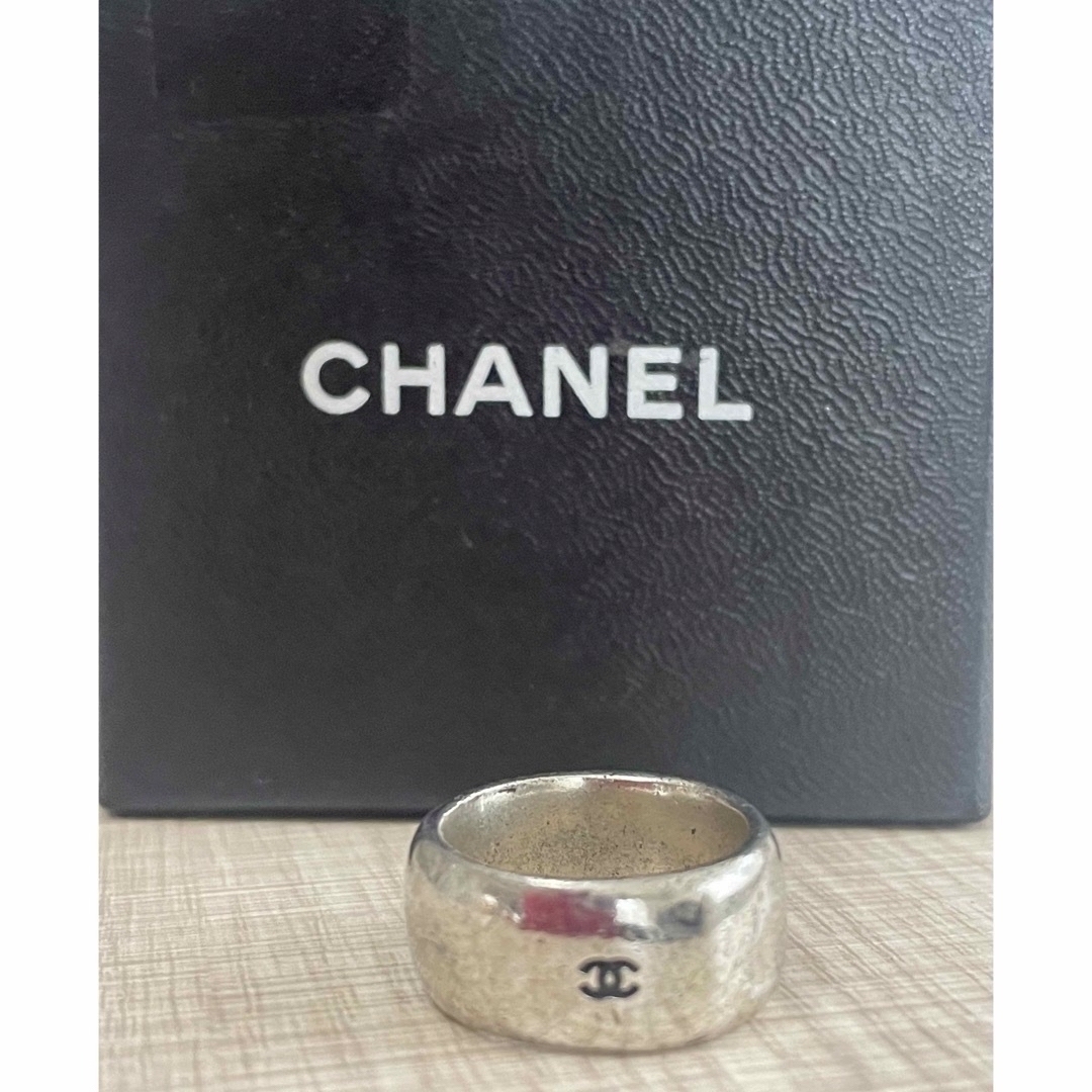 CHANEL(シャネル)の【CHANEL】アンティーク指輪　約9号小さめ　ジュエリークロスのおまけ付き！ レディースのアクセサリー(リング(指輪))の商品写真