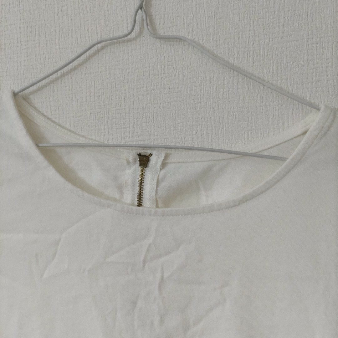 七分袖 カットソー レディース フリーサイズ レディースのトップス(カットソー(長袖/七分))の商品写真