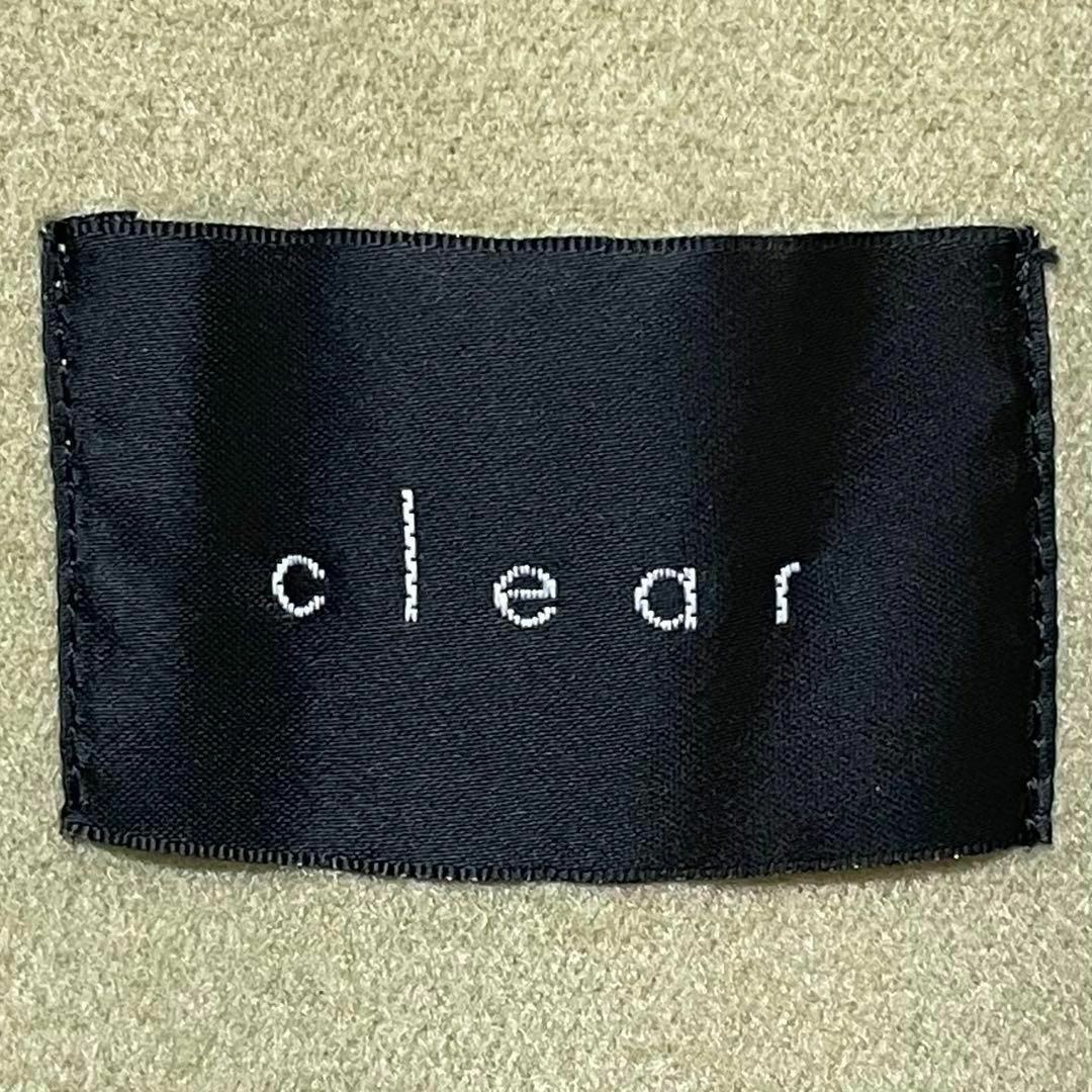 clear(クリア)の大人カジュアルコート♡　キレイ✨　clear クリア　ロングコート　レディース レディースのジャケット/アウター(ロングコート)の商品写真