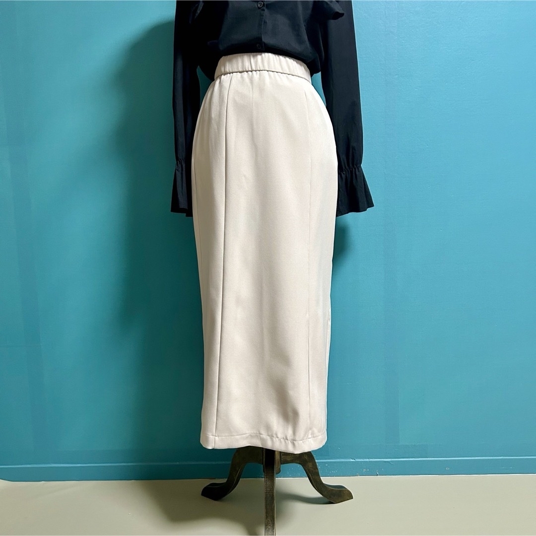 Re:EDIT(リエディ)のRe:EDIT  リエディ タグ付き 洗える タイトロングスカート レディースのスカート(ロングスカート)の商品写真