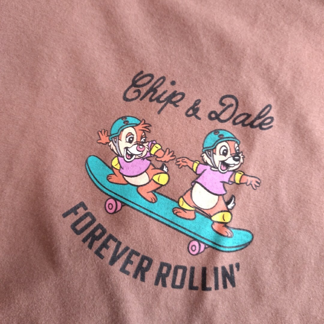 Disney(ディズニー)の新品 未使用 チップ＆デール 半袖 Tシャツ メンズ レディース Mサイズ レディースのトップス(Tシャツ(半袖/袖なし))の商品写真