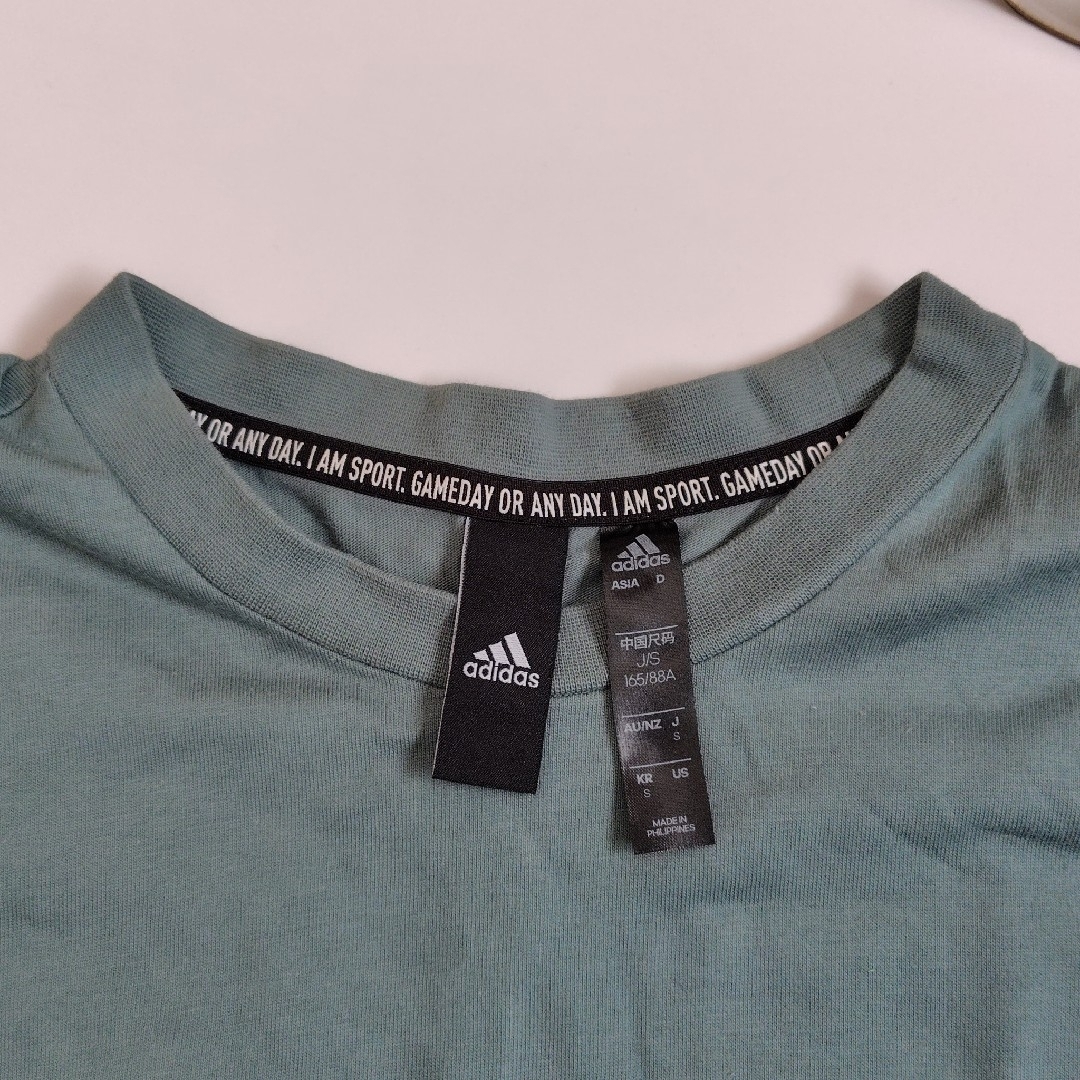 adidas(アディダス)のアディダス　Ｔシャツ　Sサイズ レディースのトップス(Tシャツ(半袖/袖なし))の商品写真