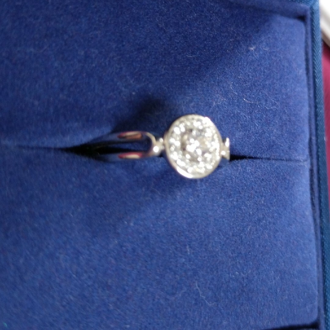 festaria bijou SOPHIA(フェスタリアビジュソフィア)のフェスタリア　pt900 ダブルアーム　ダイヤリング レディースのアクセサリー(リング(指輪))の商品写真