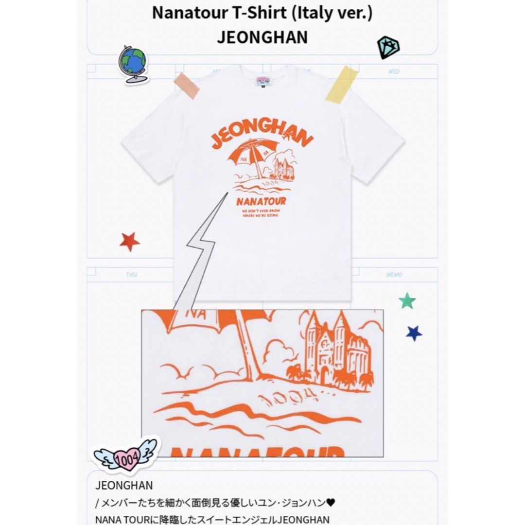 SEVENTEEN - SEVENTEEN セブチ ナナツアー Tシャツ ジョンハン SEVENTEEN - SEVENTEEN セブチ ナナツアー Tシャツ ジョンハン