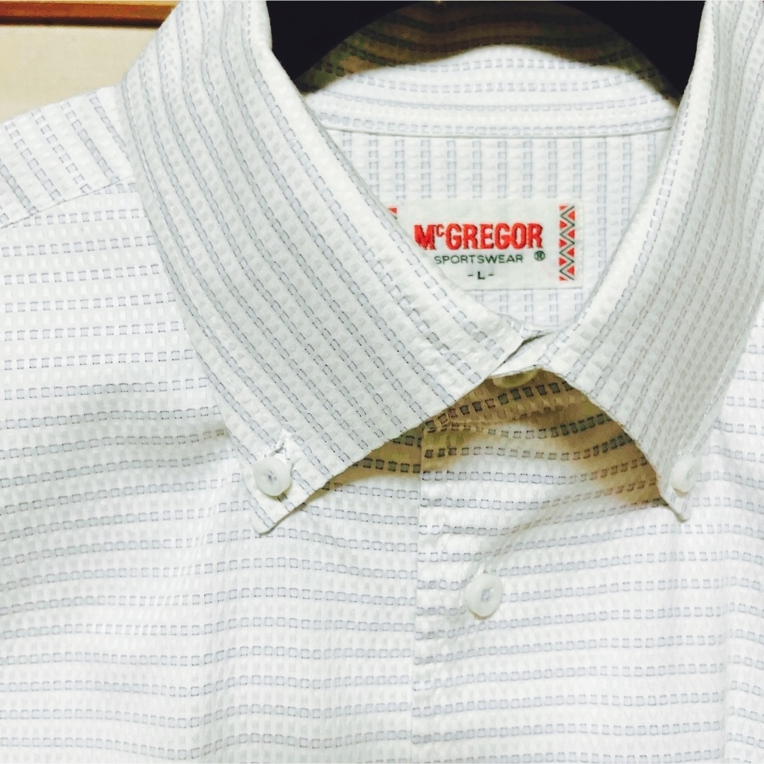 McGREGOR(マックレガー)のマックレガーMcGREGOR  ボタンダウンワイシャツ　柄シャツ メンズのトップス(シャツ)の商品写真