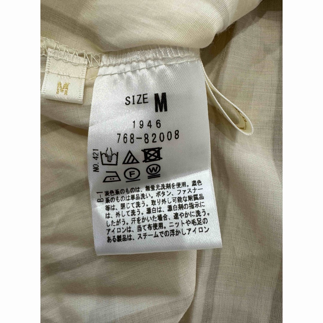 新品★ストライプシャツ★M レディースのトップス(シャツ/ブラウス(長袖/七分))の商品写真