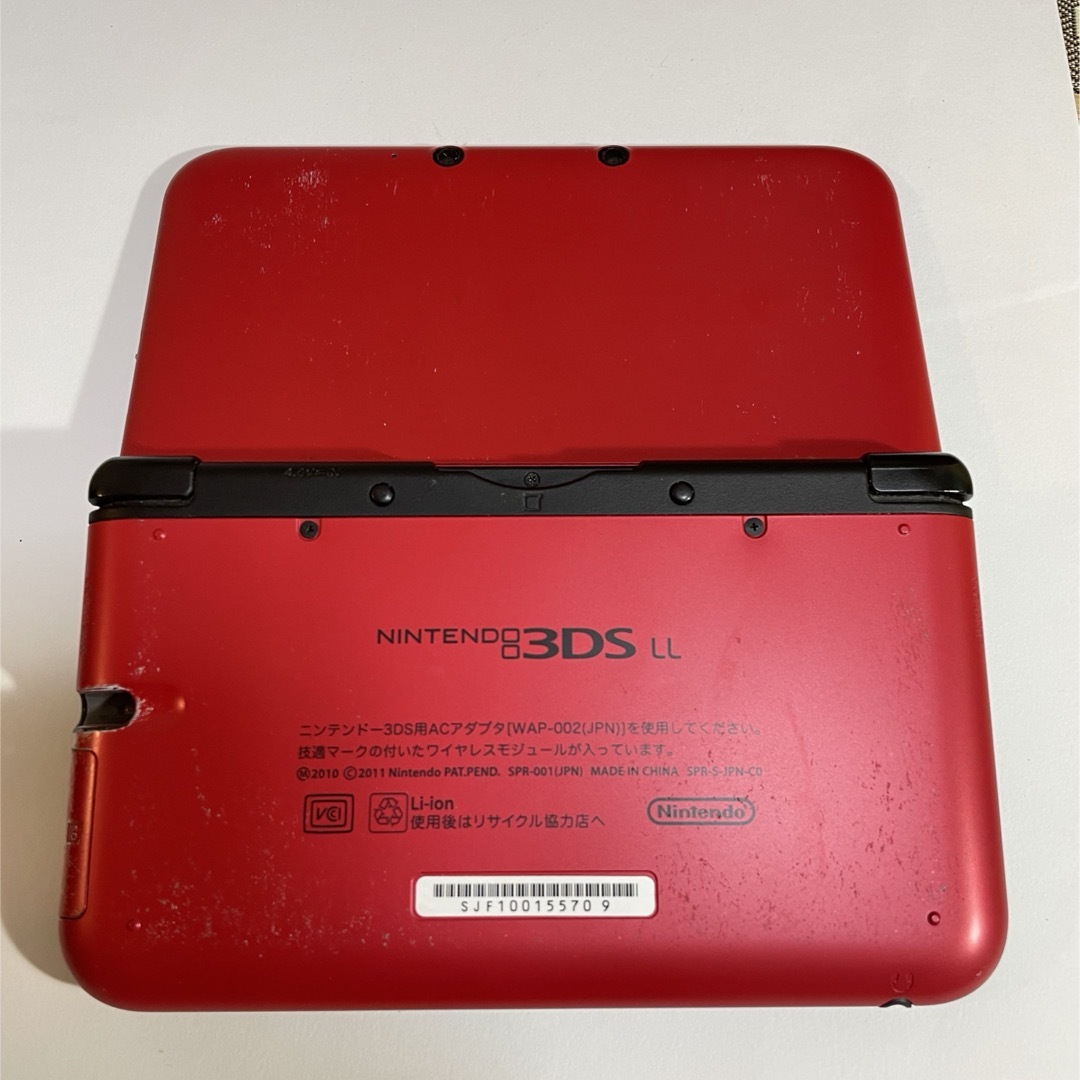 任天堂(ニンテンドウ)のNintendo 3DS LL レッド エンタメ/ホビーのゲームソフト/ゲーム機本体(携帯用ゲーム機本体)の商品写真