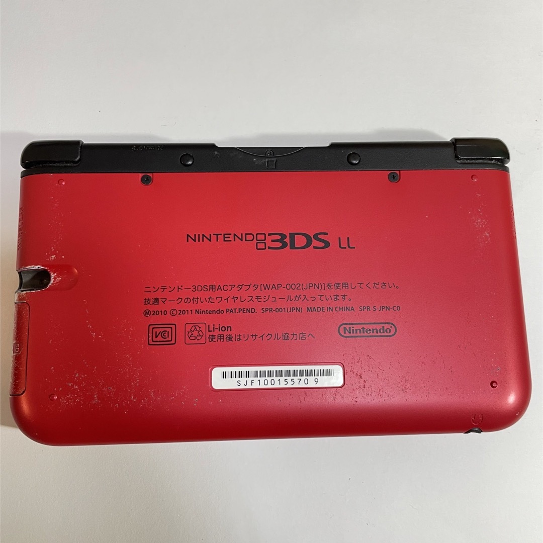 任天堂(ニンテンドウ)のNintendo 3DS LL レッド エンタメ/ホビーのゲームソフト/ゲーム機本体(携帯用ゲーム機本体)の商品写真