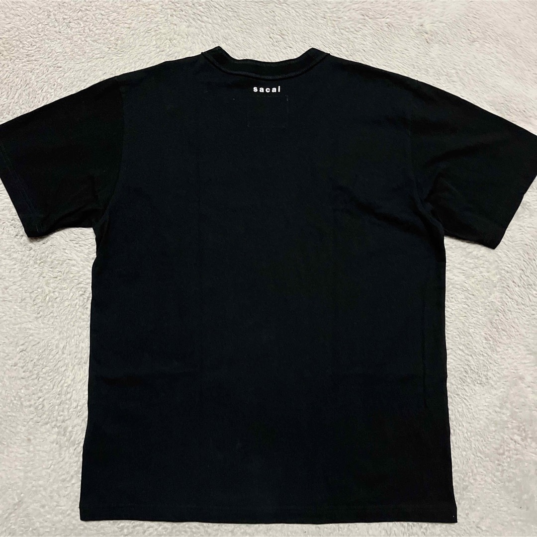 sacai(サカイ)の21ss sacai × KAWS tee tシャツ　紫　3 L メンズのトップス(Tシャツ/カットソー(半袖/袖なし))の商品写真