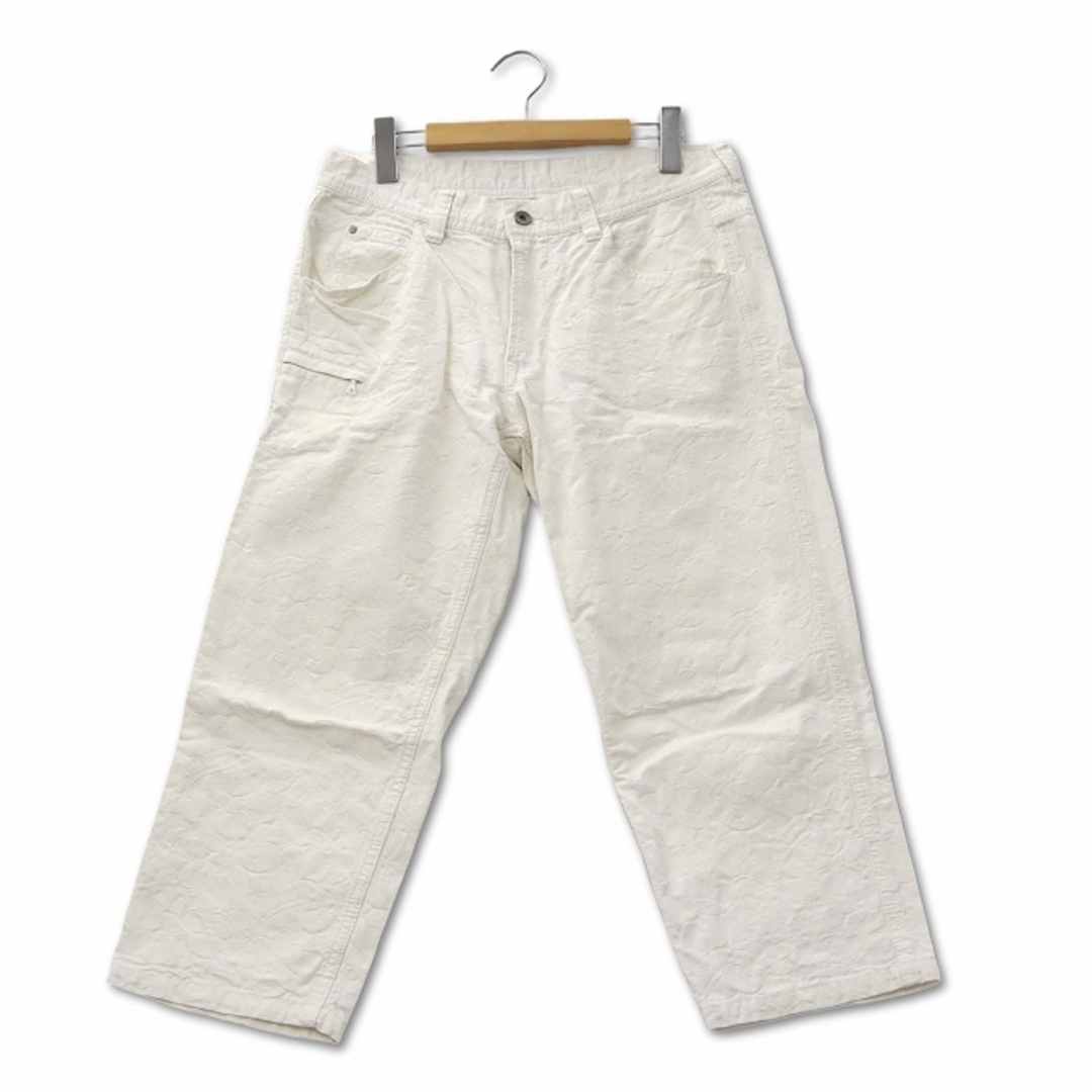 ハイダウェイ ニコル コットン ペイズリー 総柄 テーパード パンツ 46 メンズのパンツ(スラックス)の商品写真