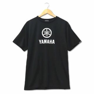 ヤマハ YAMAHA クルーネック 半袖 ロゴプリント Tシャツ ブラック F