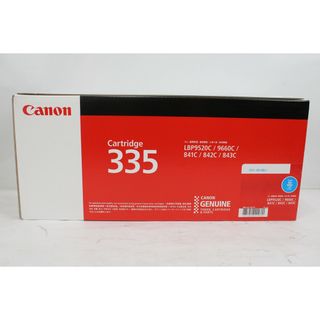 未使用 CANON 純正 トナー 335 シアン  キャノン ITO610NEDVYI-YR-L20-byebye(OA機器)