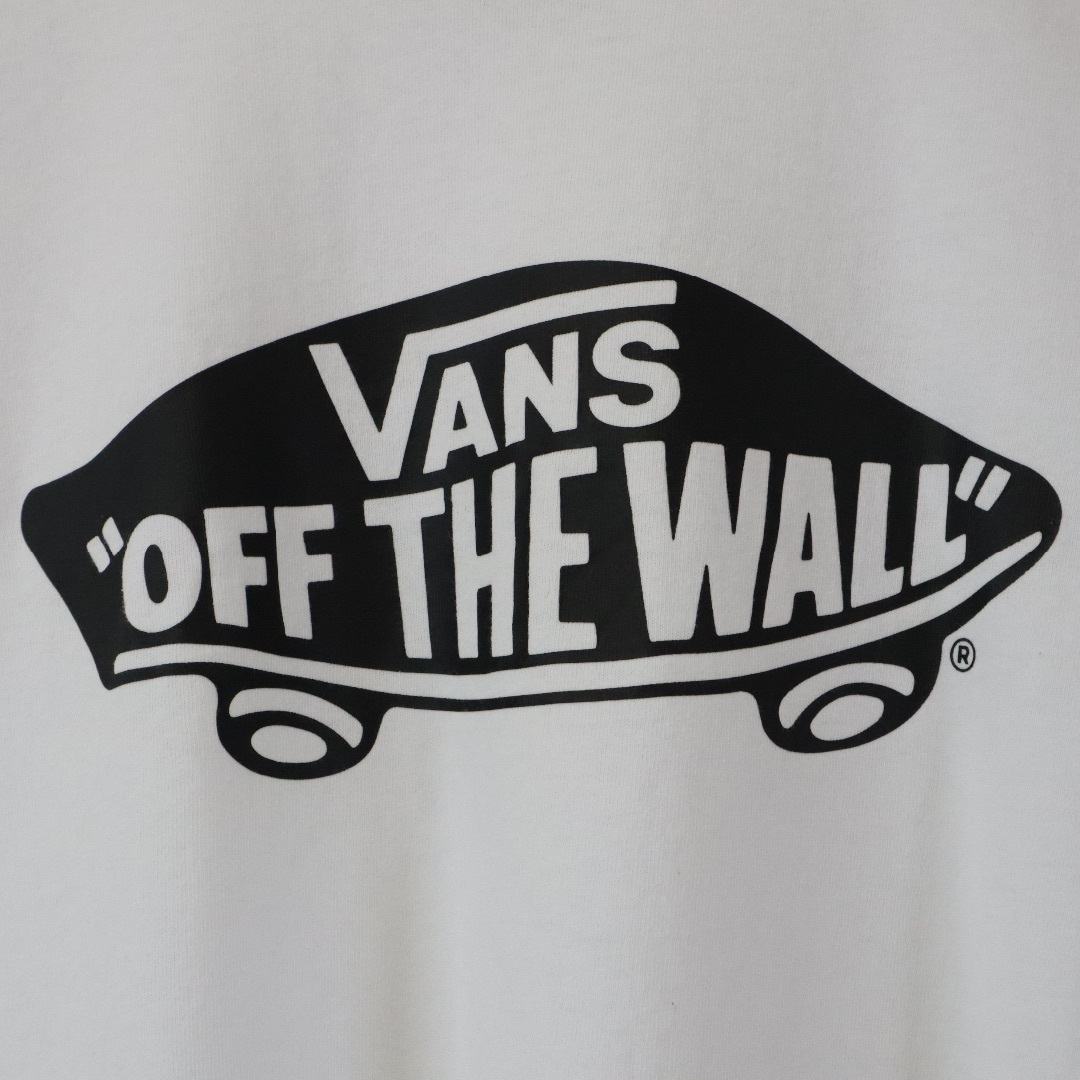 VANS(ヴァンズ)の【大人気】ヴァンズ／Tシャツ　デカロゴ　オフザウォール　スケータースケートボード メンズのトップス(Tシャツ/カットソー(半袖/袖なし))の商品写真