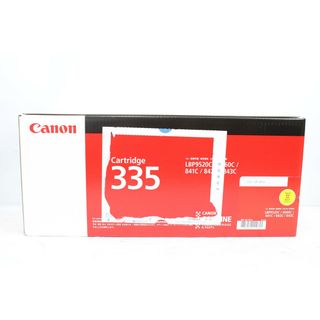 未使用 CANON 純正 トナー 335 イエロー  キャノン ITK3FXGPOC2C-YR-L20-byebye(OA機器)