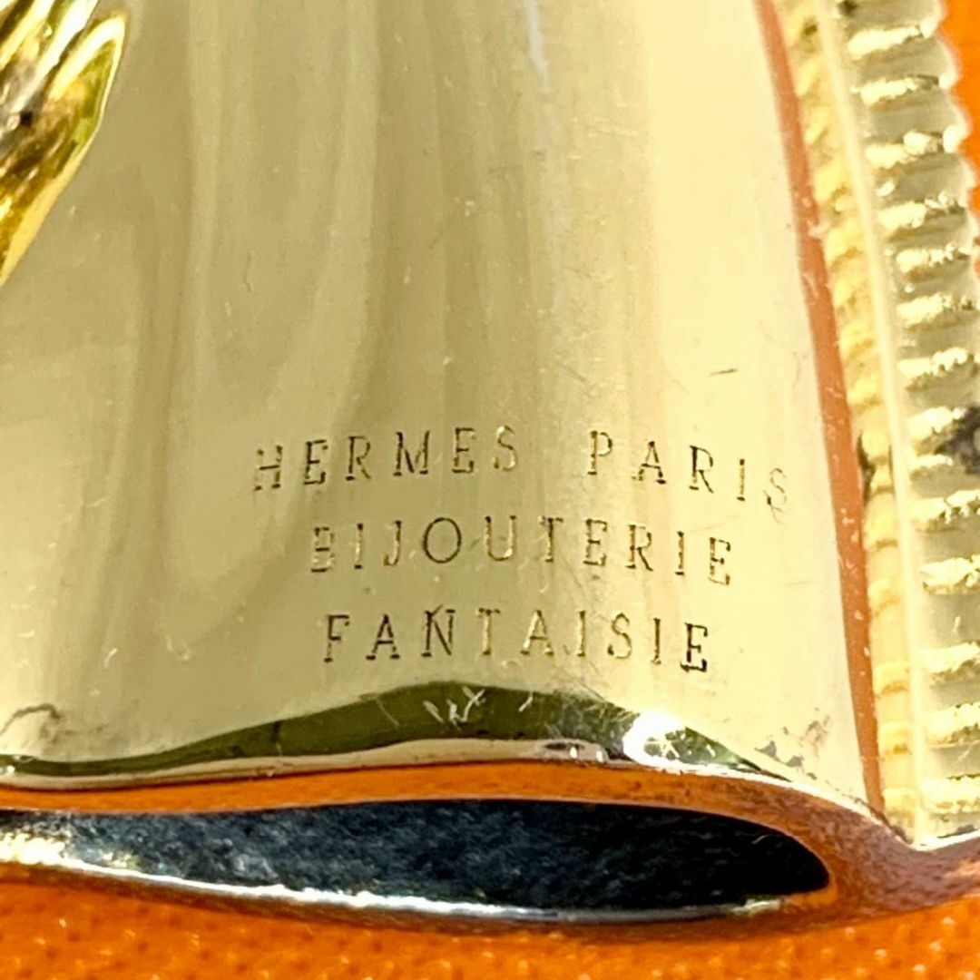 Hermes(エルメス)のHERMES エルメス ホース ヘッド ネックレス チョーカー ゴールド df4 レディースのアクセサリー(ネックレス)の商品写真