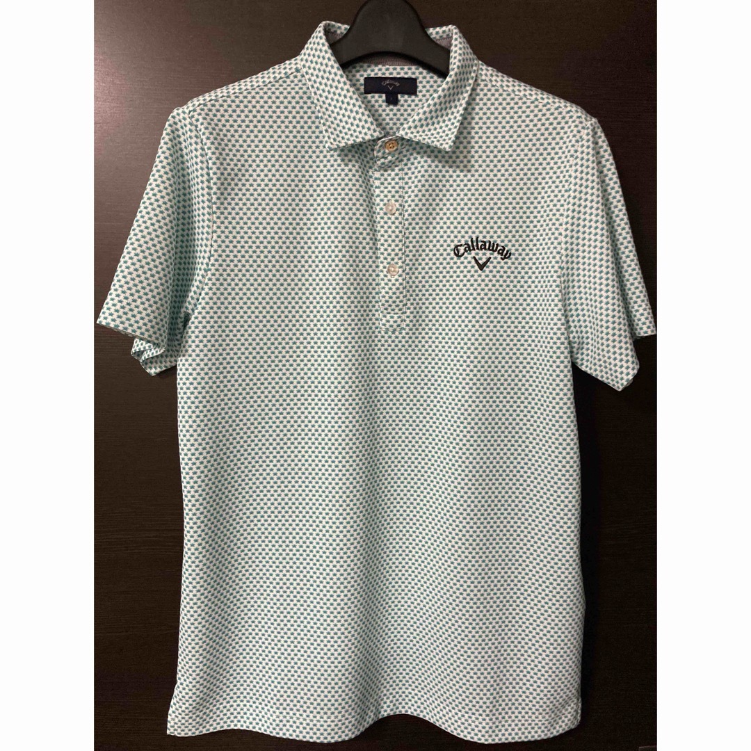 Callaway Golf(キャロウェイゴルフ)のキャロウェイゴルフ　半袖ポロシャツ　Lサイズ メンズのトップス(ポロシャツ)の商品写真