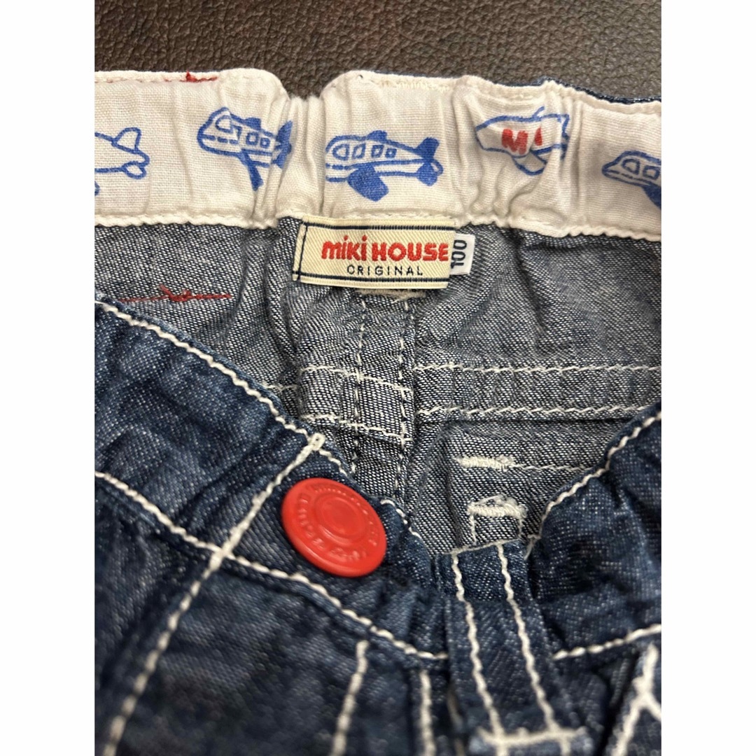 mikihouse(ミキハウス)のミキハウス　上下2点セット　100㎝ キッズ/ベビー/マタニティのキッズ服男の子用(90cm~)(Tシャツ/カットソー)の商品写真